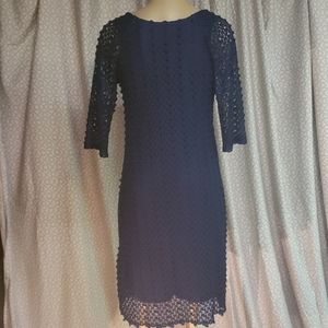 Rabbit Print Lace Patchwork T-Shirt Dress